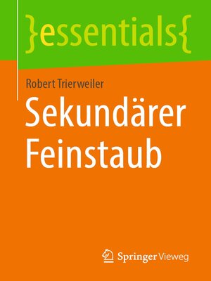 cover image of Sekundärer Feinstaub